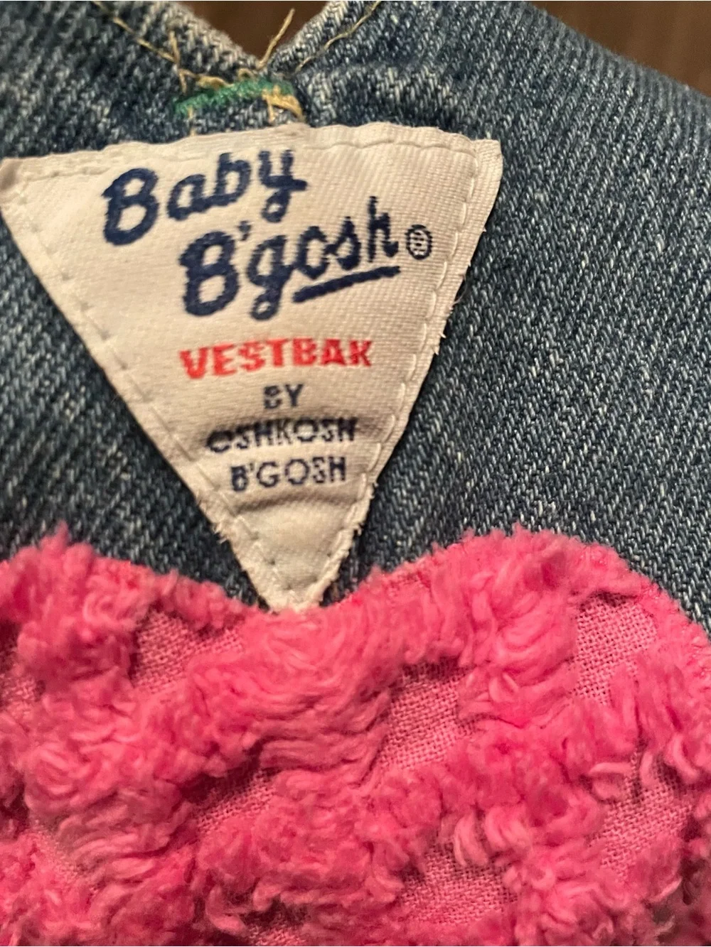 Vintage custom altered girls Oshkosh b gosh toddler baby overalls customized